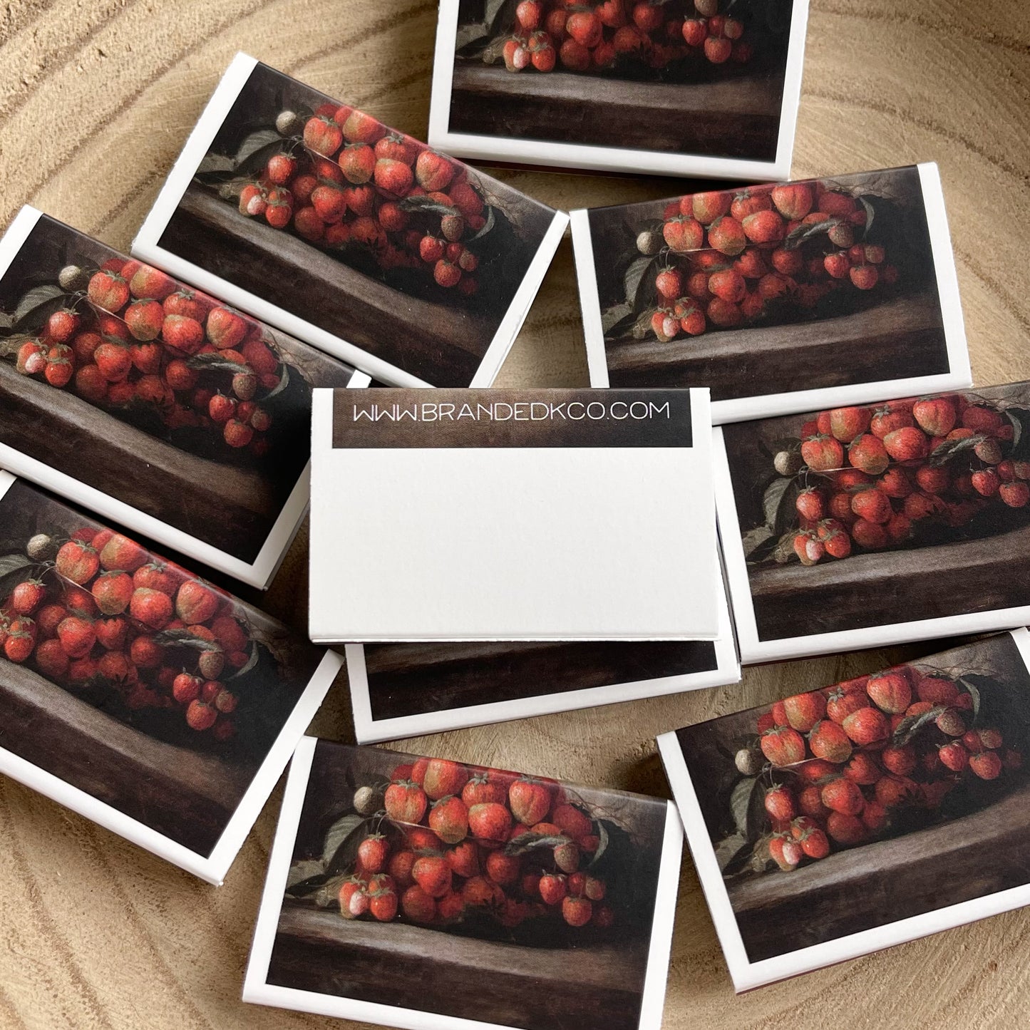 Moody Strawberries Match Set | Vintage Landscape