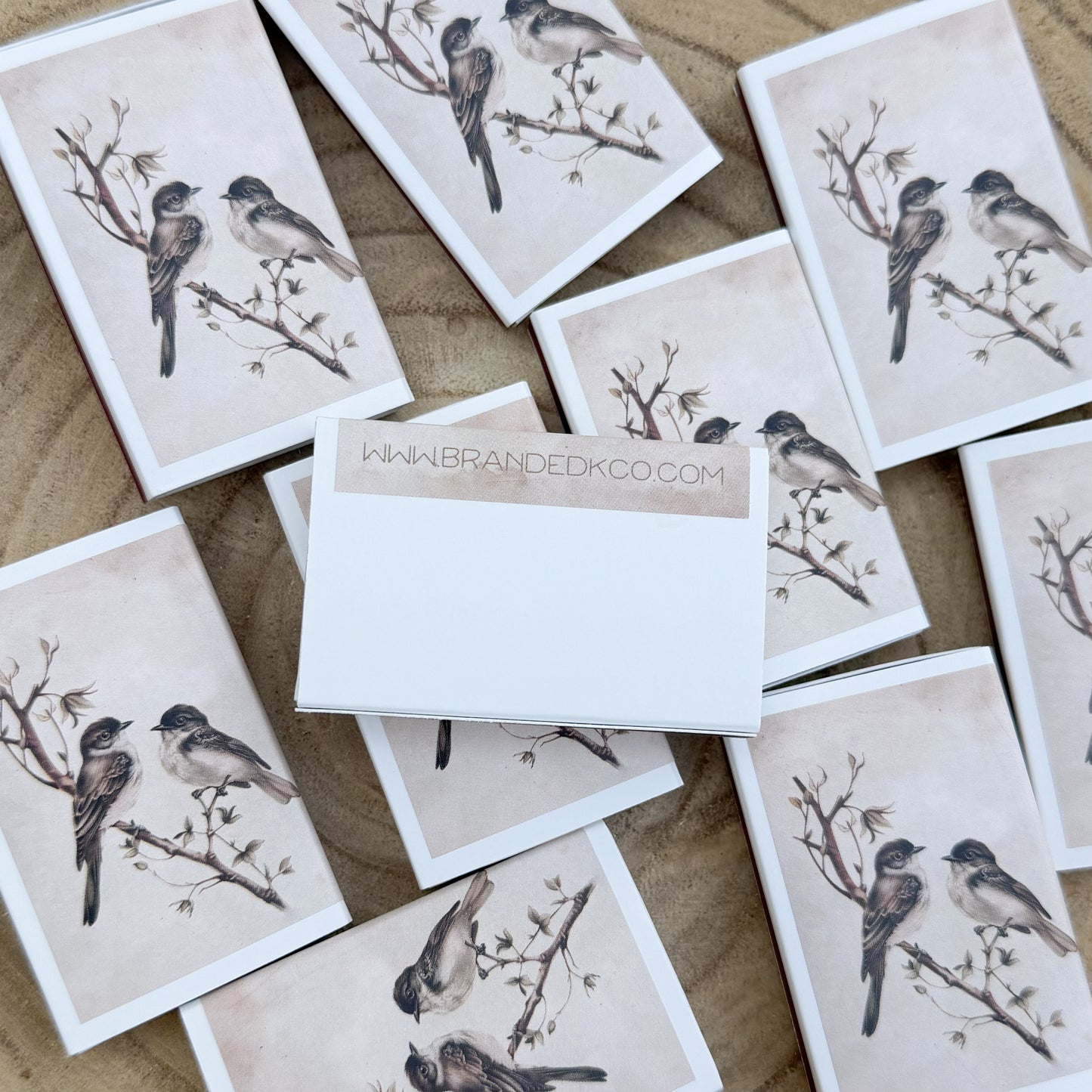 Branch of Birds Match Set | Vintage Landscape