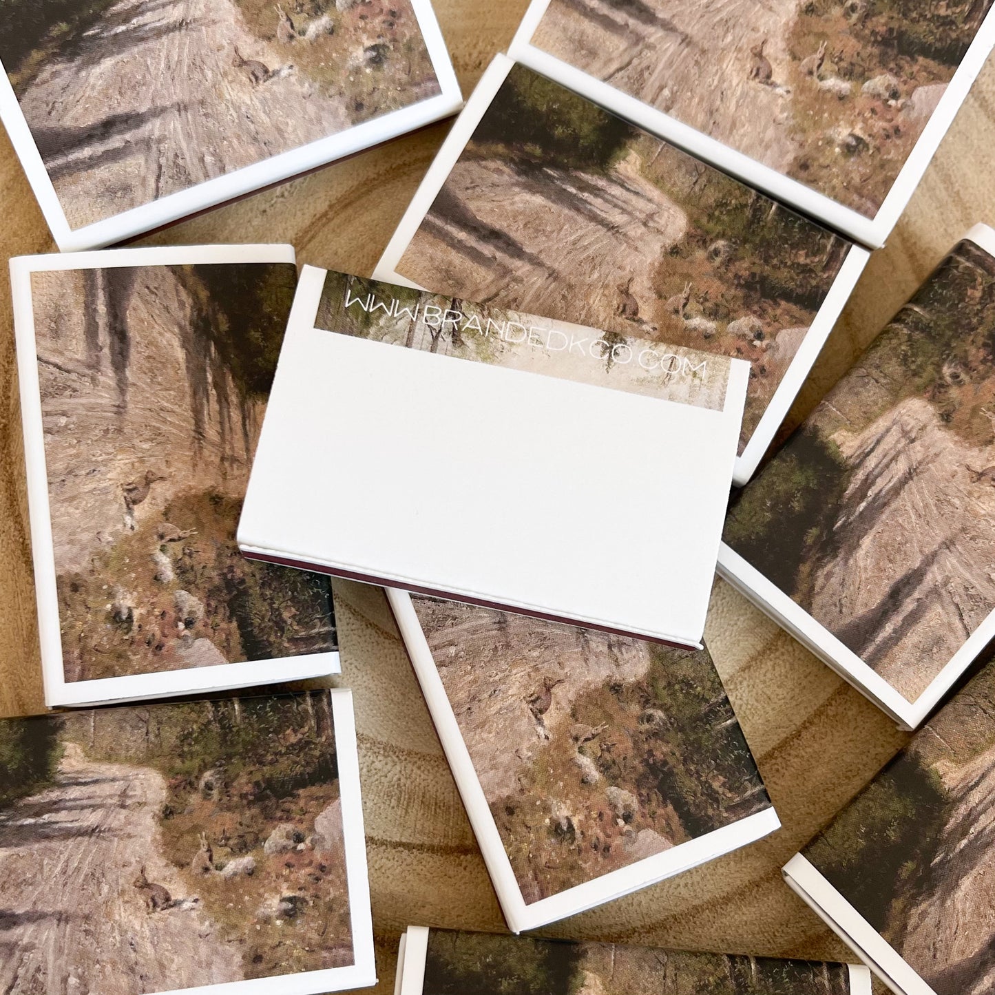 Spring Rabbit Trail Match Set | Vintage Landscape