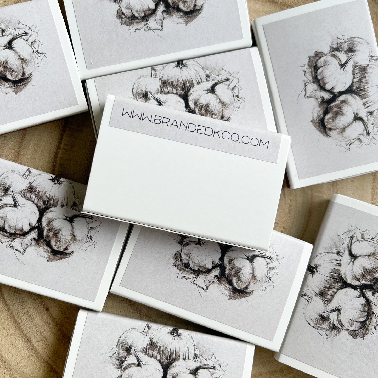 Pumpkin Cluster Match Set | Vintage Landscape