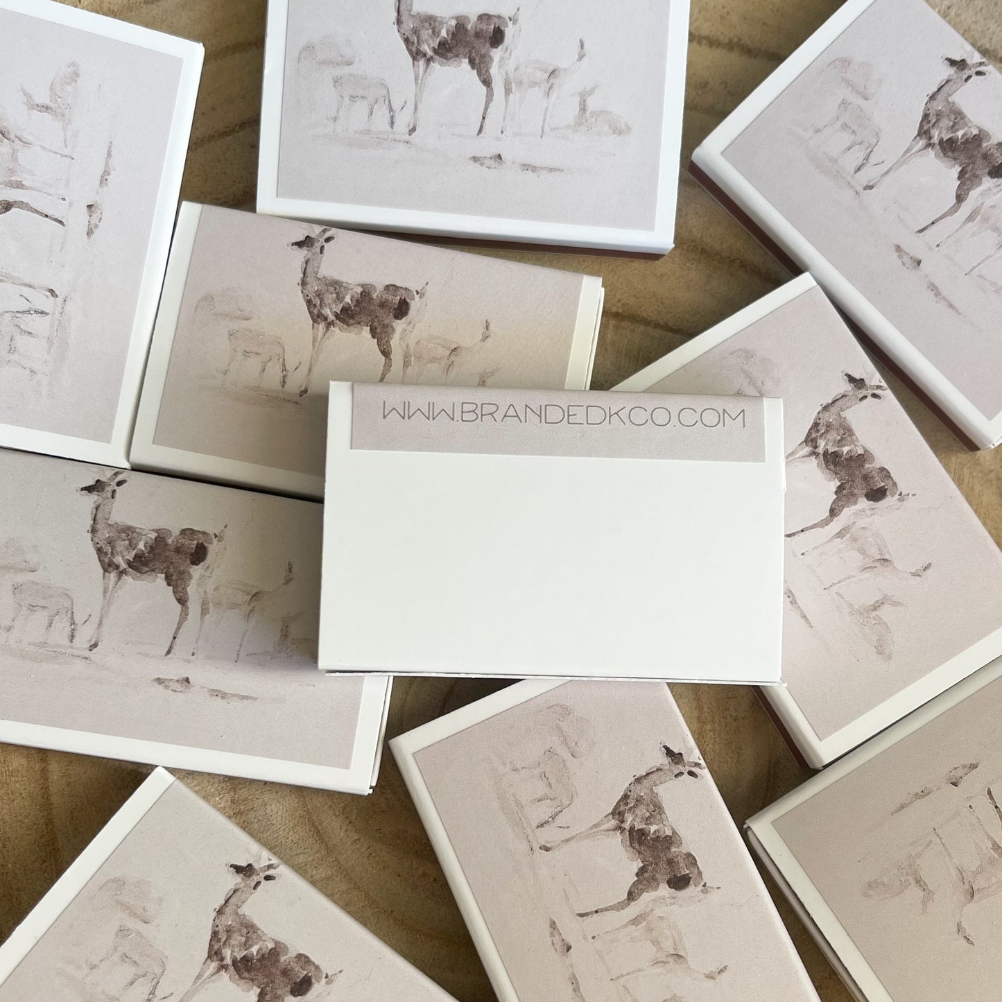 Deer Match Set | Vintage Landscape