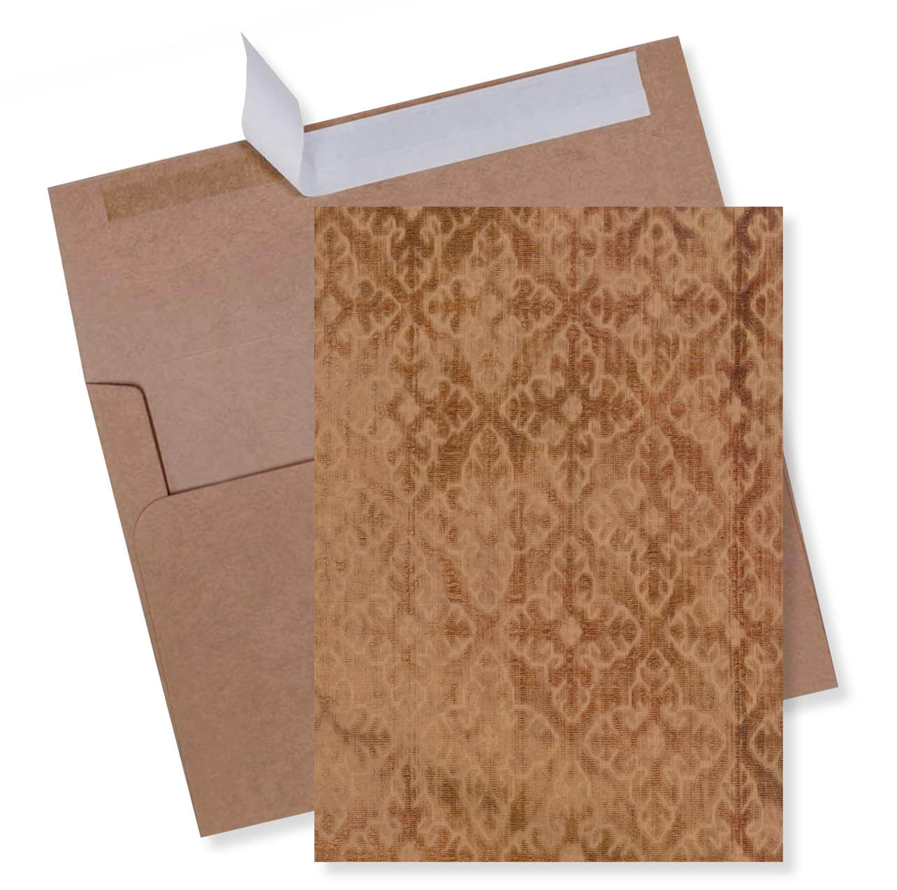 Antique Textile Greeting Card