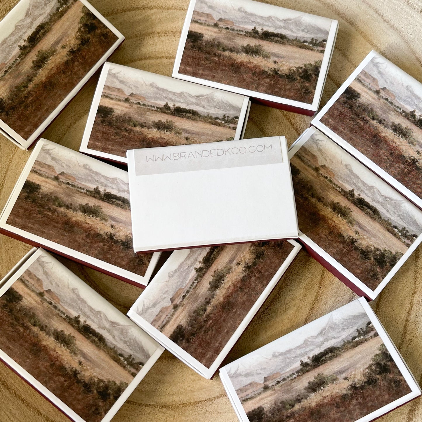 Mountain Match Set | Vintage Landscape