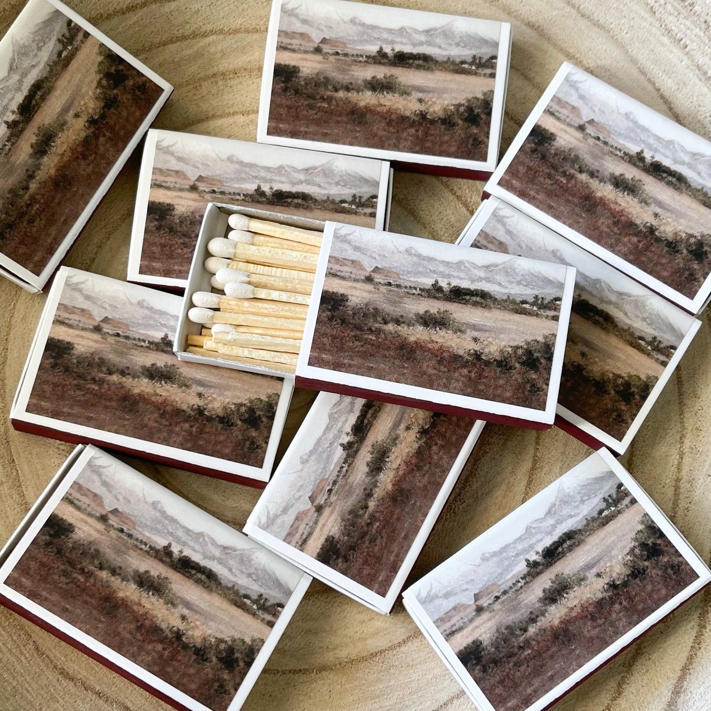 Mountain Match Set | Vintage Landscape