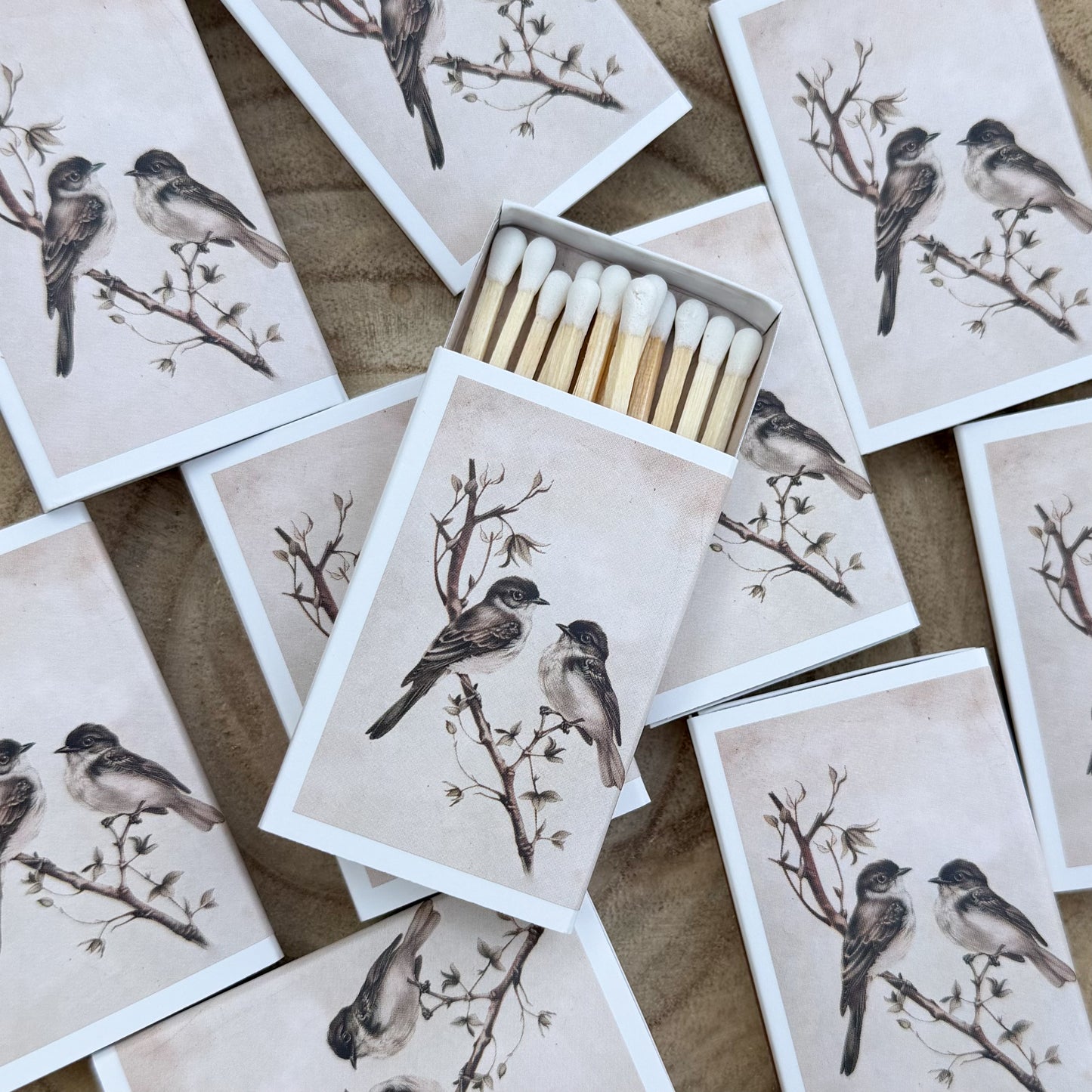 Branch of Birds Match Set | Vintage Landscape