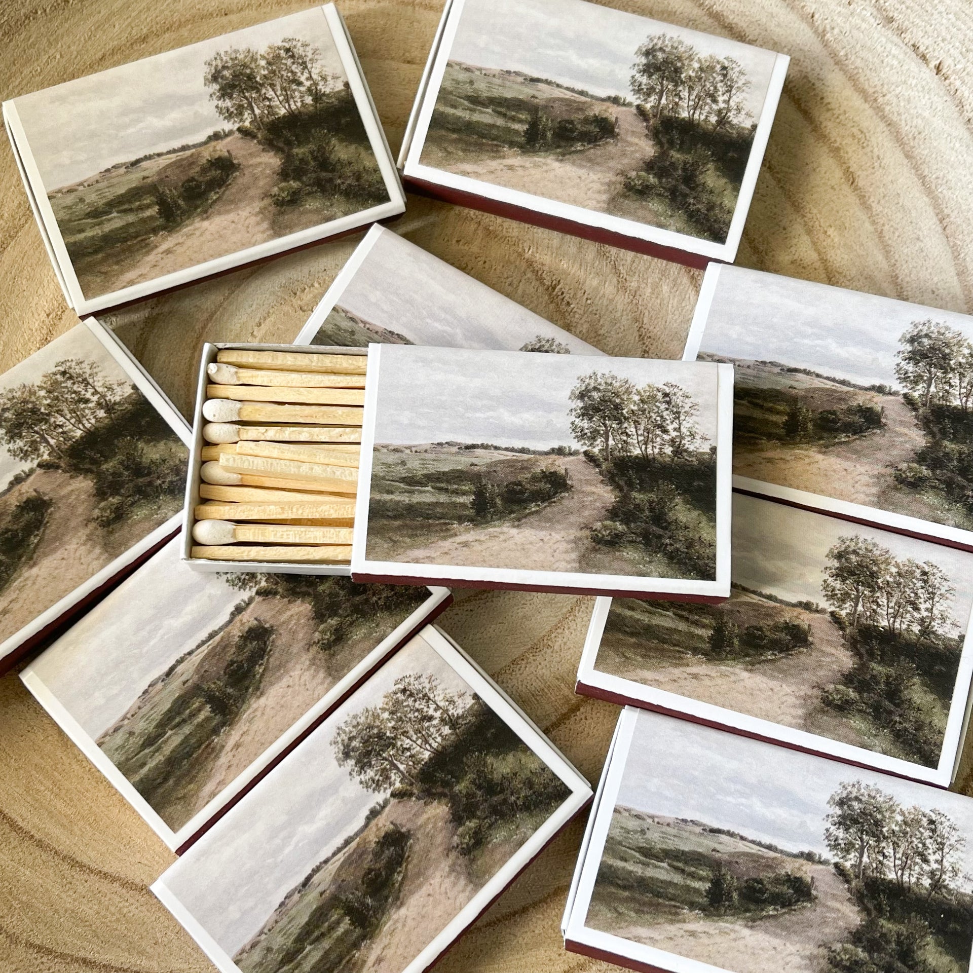 Nature Trail Match Set | Vintage Landscape
